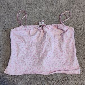 MUST BUNDLE - Morgan de Toi Light Pink Floral Camisole